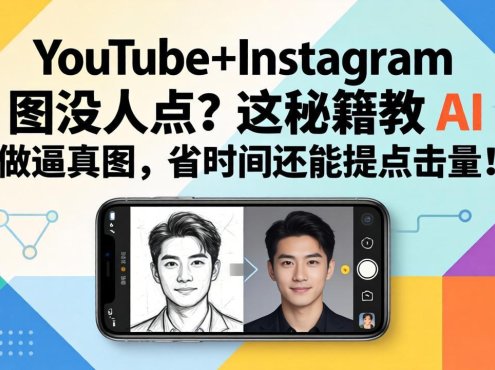 YouTube+Instagram图没人点?这秘籍教 AI 做逼真图,省时间还能提点击量