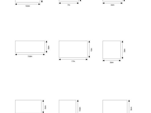 三年级下数学《长方形和正方形求周长》求周长专项练习