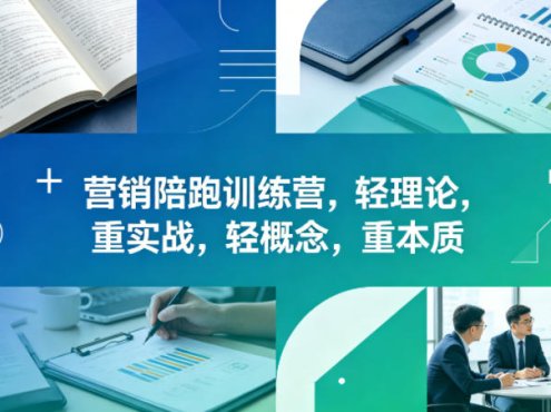 老A营销陪跑训练营，轻理论，重实战，轻概念，重本质(更新2026年4月)