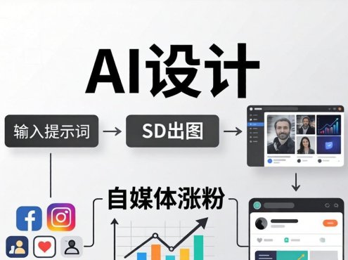 人人都是AI设计师：SD出图+自媒体涨粉一站教学，告别图文素材焦虑，AI设计让你轻松避开内卷