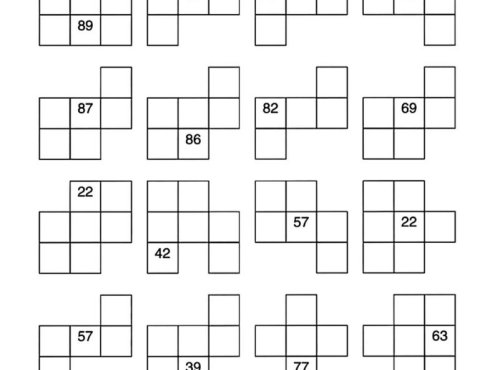 一年级下数学百数表填空专项练习