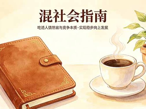 付费文章：混社会指南，吃透人情世故与竞争本质，实现稳步向上发展