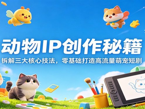 动物IP创作秘籍：拆解三大核心技法，零基础打造高流量萌宠短剧