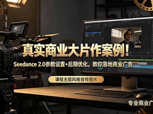真实商业大片作案例！Seedance 2.0参数设置+后期优化，教你落地商业广告