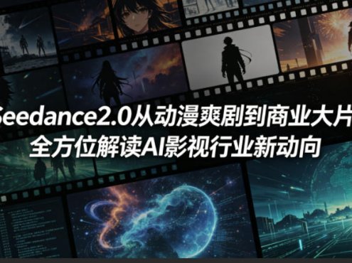 Seedance2.0从动漫爽剧到商业大片，全方位解读AI影视行业新动向