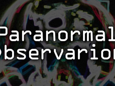 超自然观察 .Paranormal Observation 英语