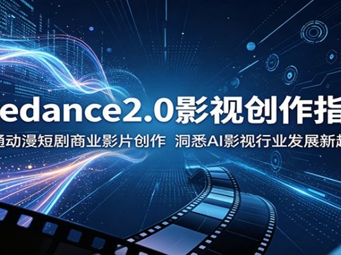 Seedance2.0影视创作指南：贯通动漫短剧商业影片创作，洞悉AI影视行业发展新趋势