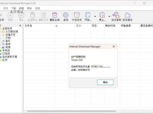 下载利器IDM 6.43.7注册版